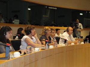 Comunitatea Basarabenilor din Belgia in Parlamentul European, 20 iulie 2009